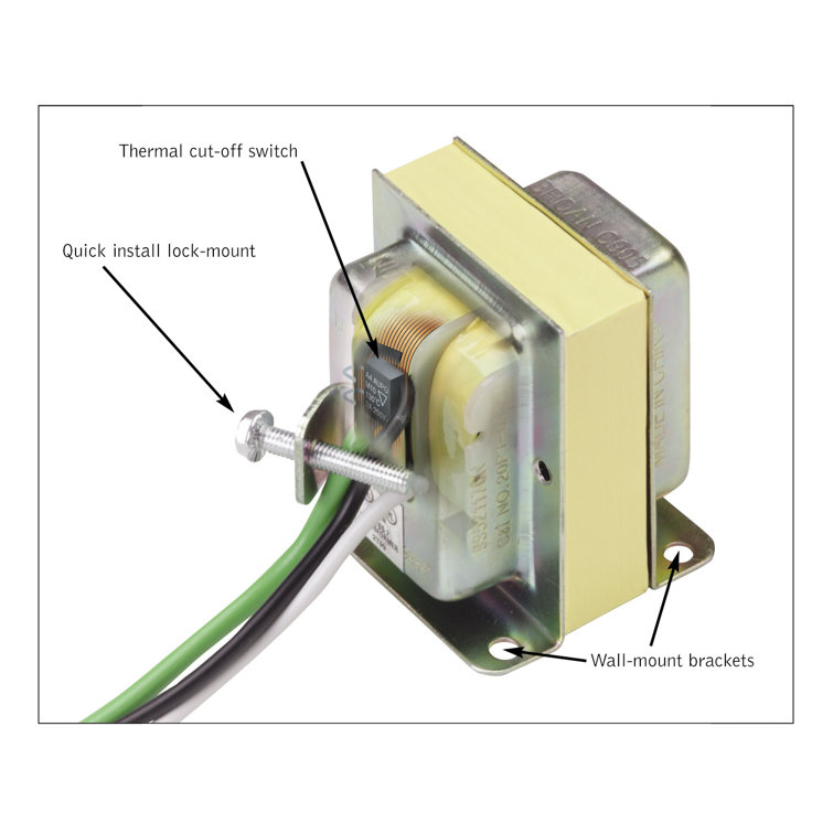 Broan Doorbell Transformer & Reviews Wayfair